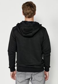 Koroshi Sudadera con cremallera - black