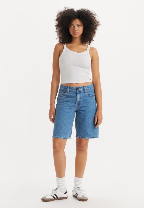 BAGGY DAD JORT - Denim shorts - foolish love4