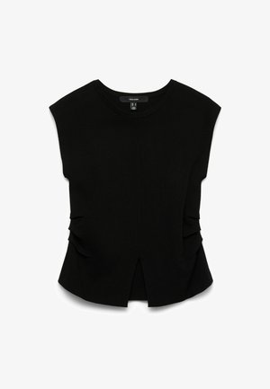 Vero Moda, KNITTED TOP VMKASEY KNITTED TOP - Trükipildiga T-särk - black