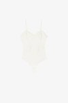 PRETTY FLOWERS - Body / Bodystocking - white