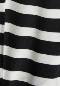 Esprit GESTREIFTES IM TWISTDESIGN - T-shirts med print - black