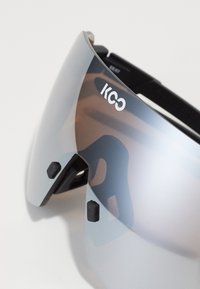 KOO SUPERNOVA UNISEX - Sports glasses - black matt/silver