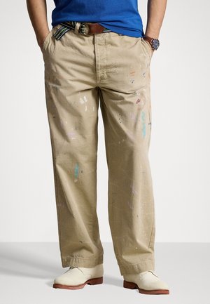 Trousers - taupe