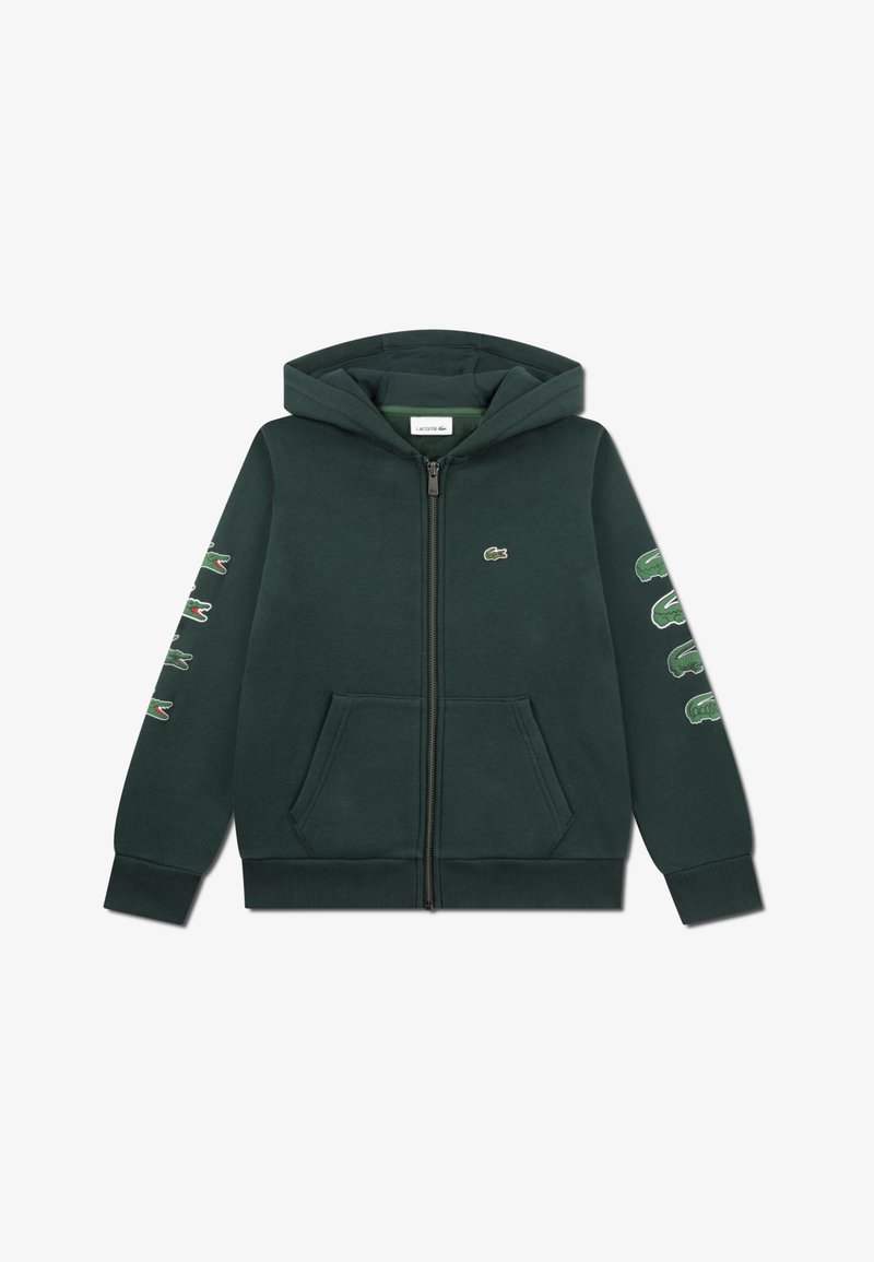 Lacoste GRAPHIC FULL ZIP - Sweatjacke - sinople