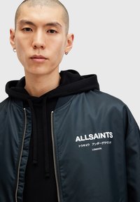 AllSaints UNDERGROUND - Bomber stiliaus striukė - petrol blue