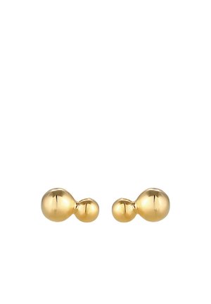 DOUBLE GEO - Boucles d'oreilles - gold-coloured