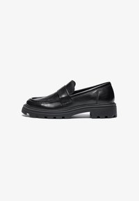 LEATHER - Obuća za navlačenje - black