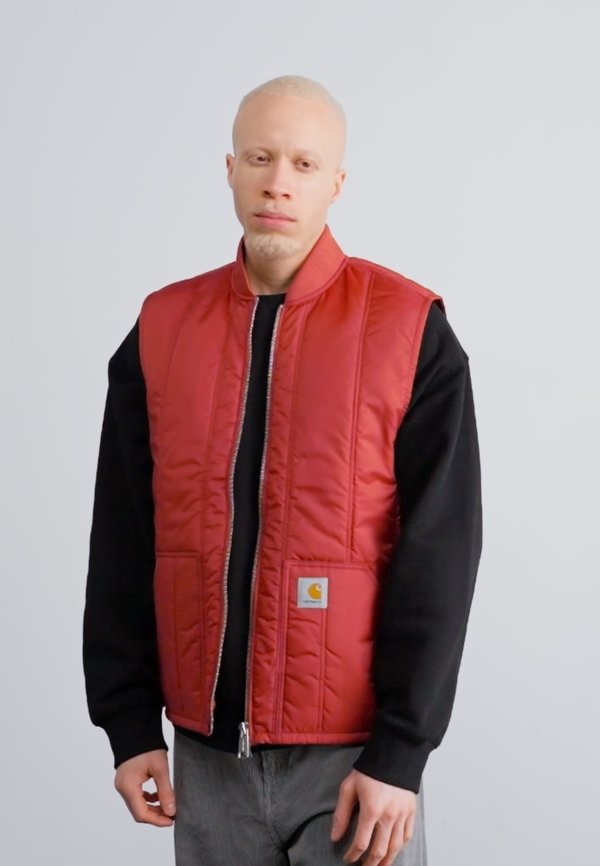 LACHLAN  VEST LINER - Waistcoat - vermillion2