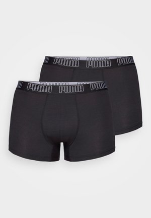 Puma MEN EVERYDAY TRUNKS 2 PACK - Apakšbikses - black