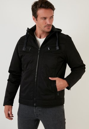 SLIM FIT - Chaqueta de invierno - black