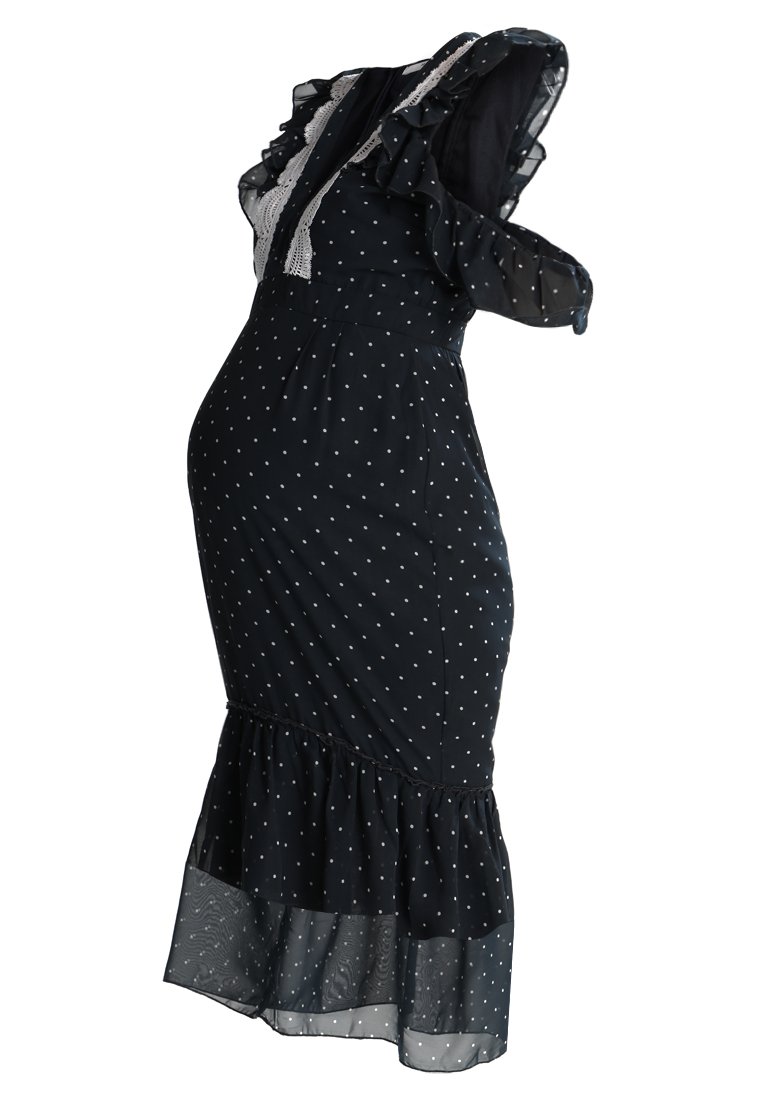 Hope & Ivy Maternity Maxi-jurk donkerblauw Hope & Ivy Maternity Maxi-jurk donkerblauw