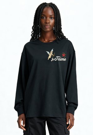 T-shirt à manches longues - black