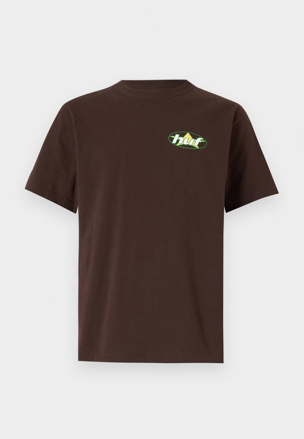 ANDROMEDA TEE UNISEX - Print T-shirt - espresso2