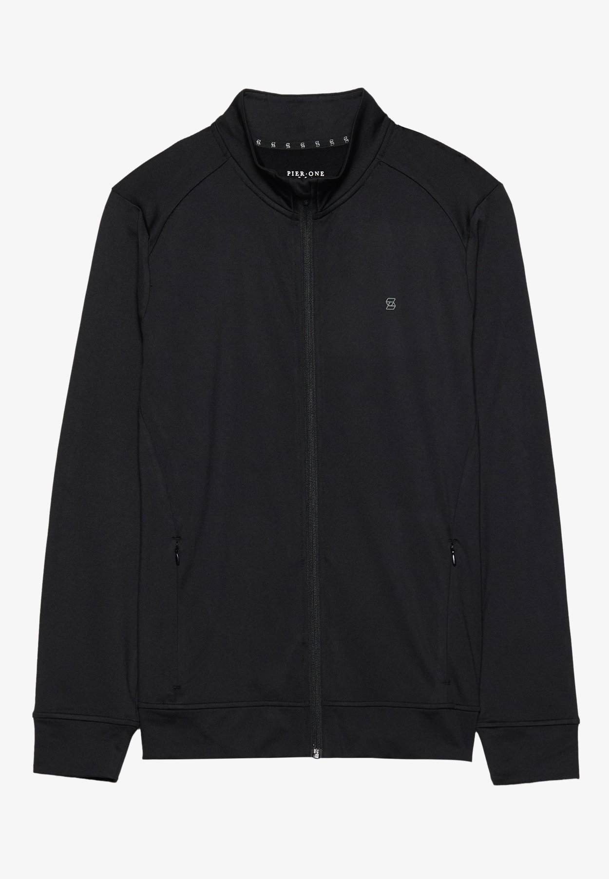 LONG SLEEVE ZIP UP TRAINING JACKET WITH POCKETS