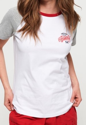 Superdry & Co Camiseta estampada - white