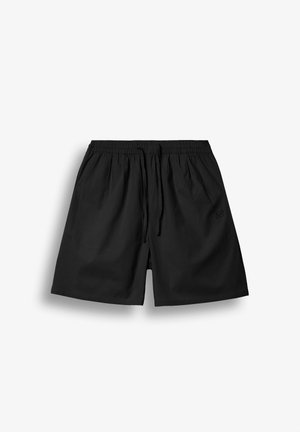 Burocs, SOLID SEERSUCKER - Shorts - black