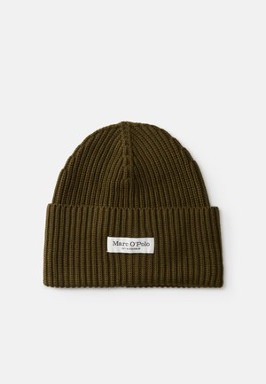 BEANIE FOLD UP - Berretto - mossy olive