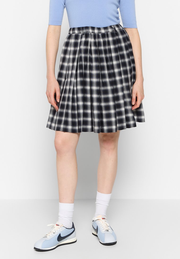 ASPESI Plooirok grijs ASPESI Plooirok grijs