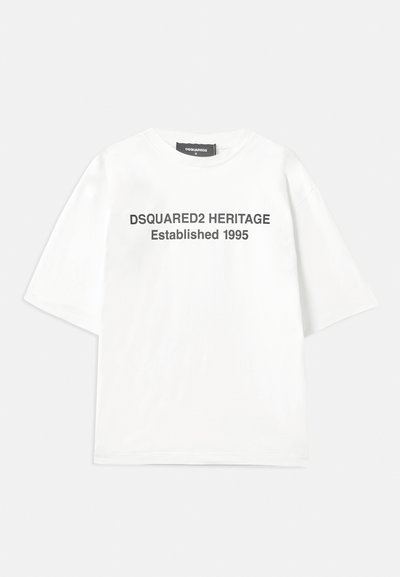 Dsquared2 Trükipildiga T-särk - white