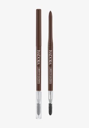 IsaDora THE BROW FIX 24H PENCIL LONGWEAR & WATERPROOF - Fard à paupières - medium brown