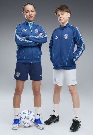 Puma, MANCHESTER CITY KING ANTHEM TRAININGSJACKE UNISEX - Vereinsmannschaften - speedy blue- white