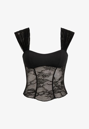 OW Collection, VILDA - Bluse - black