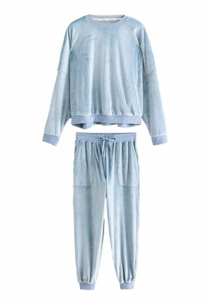TALL FIT - SUPERSOFT SET - Pyžamová súprava - blue