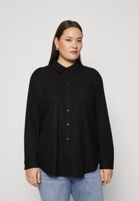 Vero Moda Curve - VMCMYMILO - Bluza - black Miniaturna slika 1