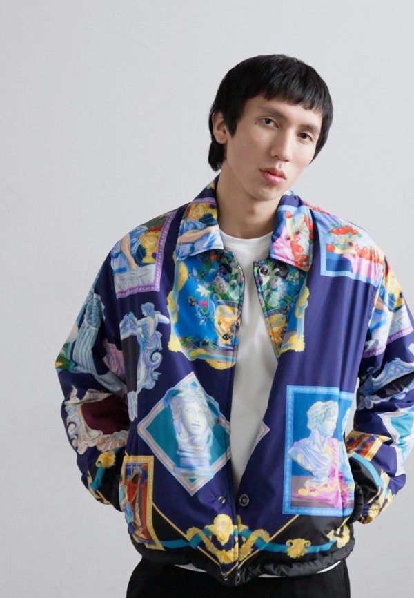REVERSIBLE BLOUSON GALLERY PRINT - Light jacket3