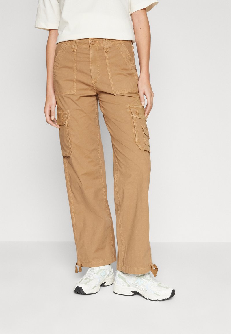 American Eagle BAGGY Cargo trousers brown Zalando.ie