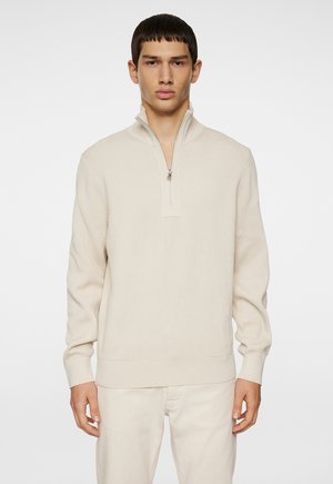 ALEX HALF ZIP - Jumper - moonbeam