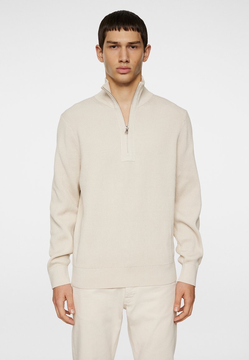 J.LINDEBERG - ALEX HALF ZIP - Pullover - moonbeam, Agrandir