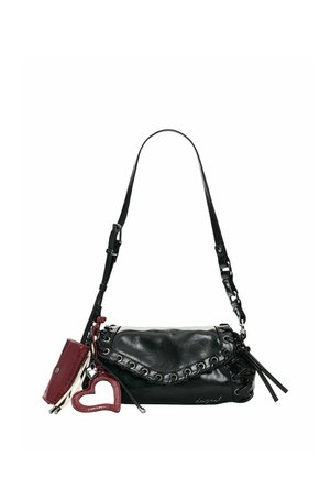 Desigual, SMALL EYELET BAG - Bandolera - black