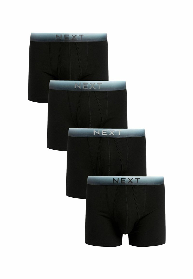 Next A-FRONTS FOUR PACK - Chiloți boxer - black ombre mono waistband