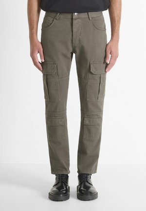 REGULAR FIT BULL - Jeans a sigaretta - taupe