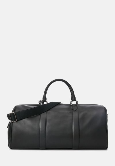 Polo Ralph Lauren SMOOTH LEATHER DUFFEL - Saco de viagem - black
