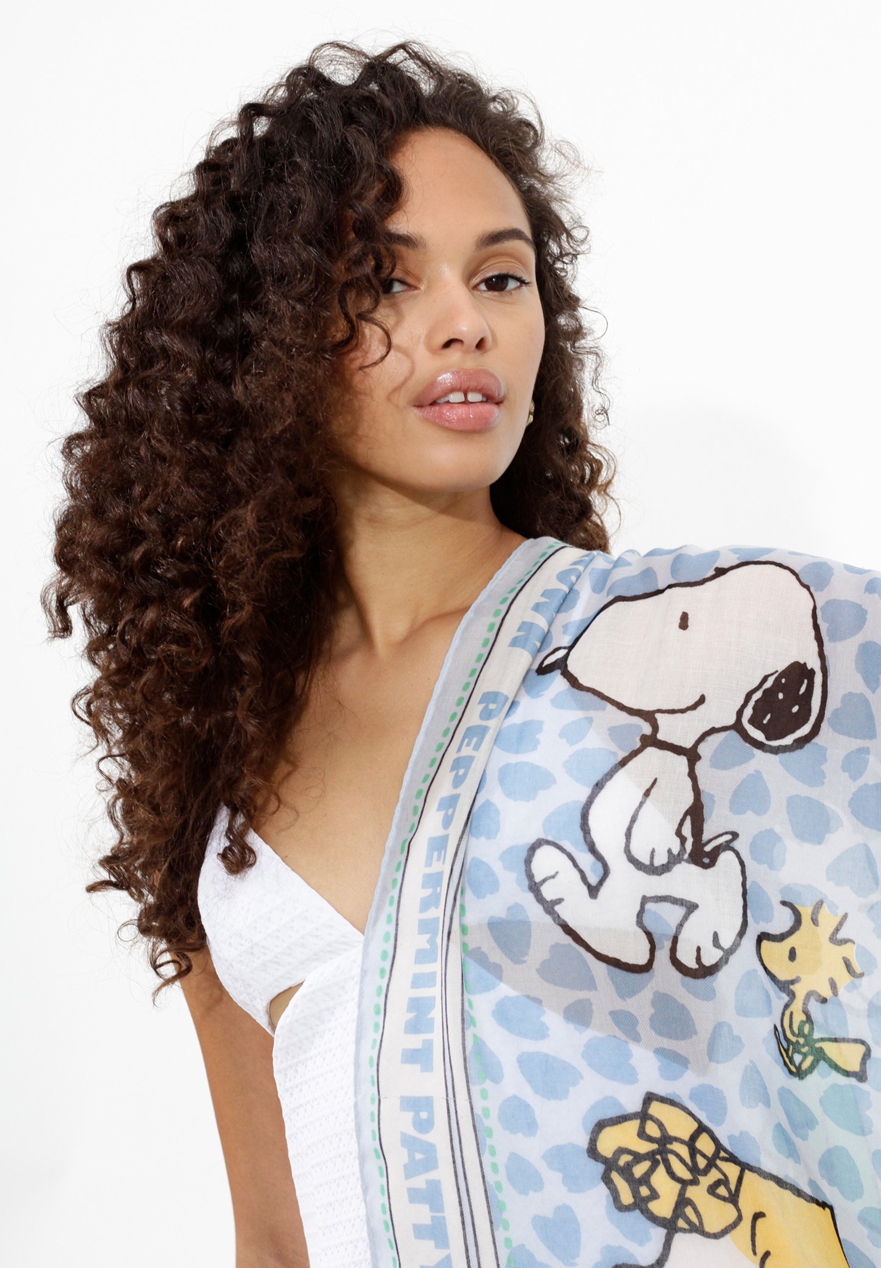 Codello PEANUTS MIT SNOOPY CO - Scarf - blau/blue - Zalando
