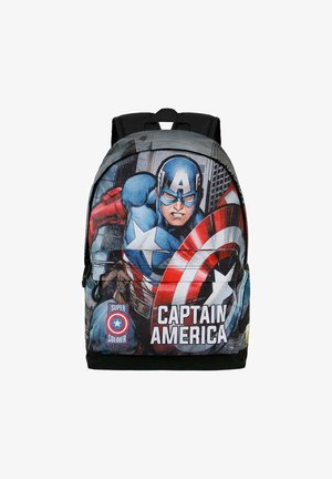 SUPERHEROES MARVEL DC HIGH SCHOOL - Mochila escolar - Captain America multi-coloured