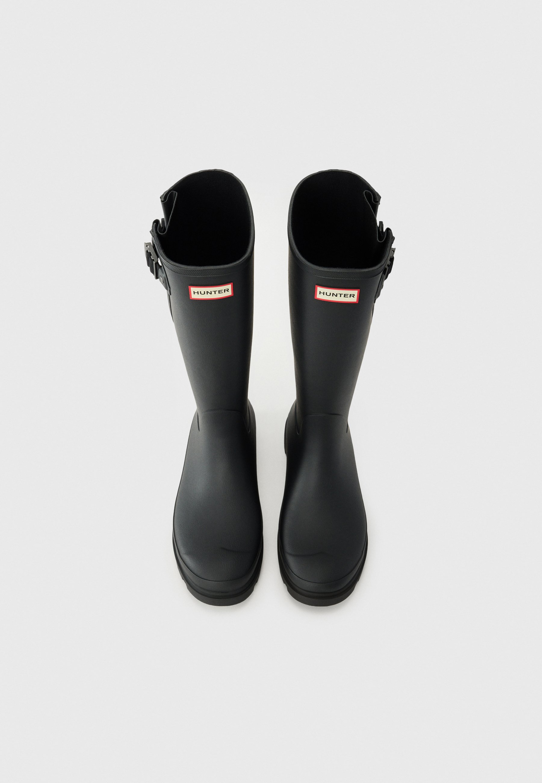 Hunter ORIGINAL DOWNPOUR UNISEX - Wellies - black - Zalando.co.uk