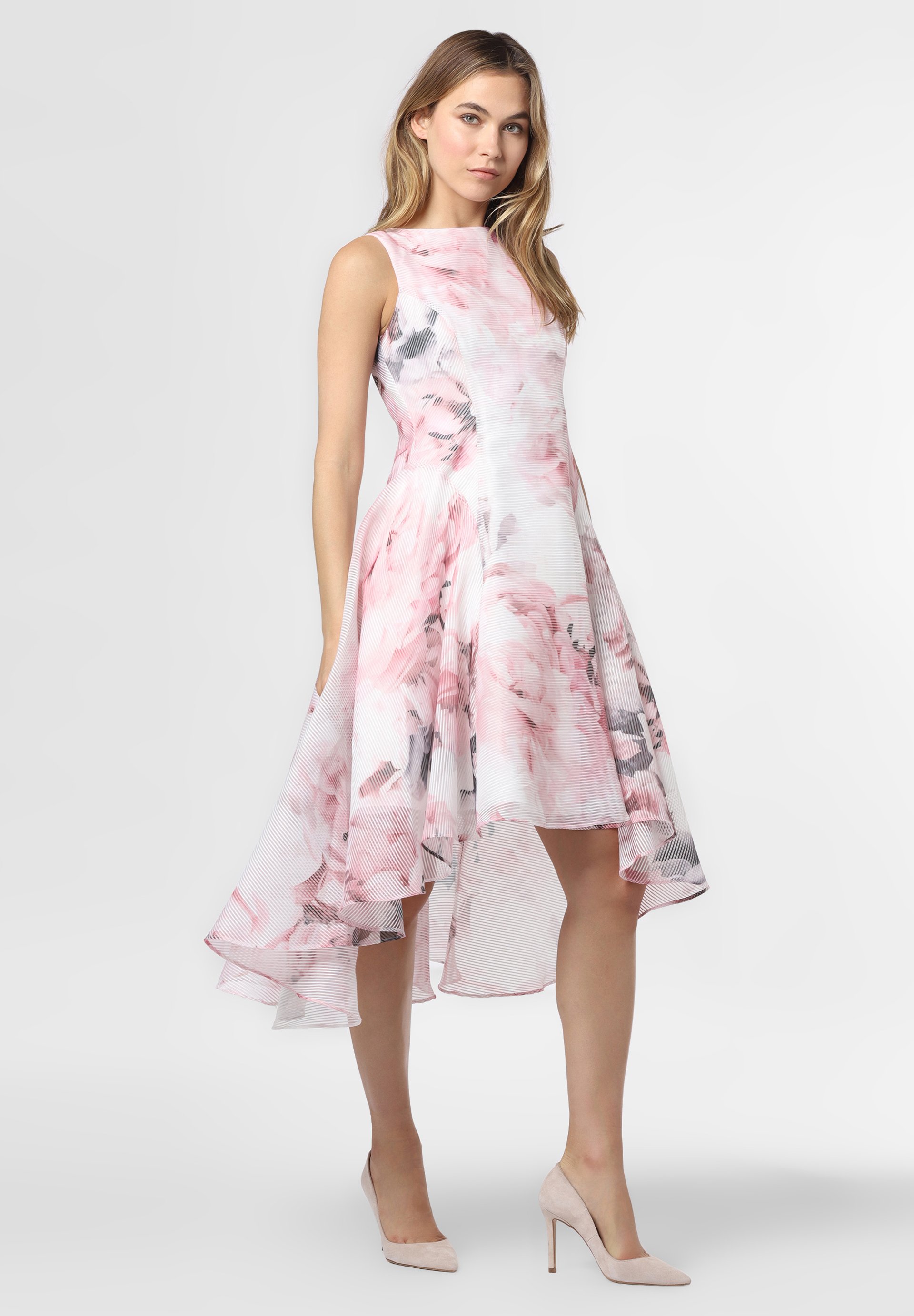 Apriori Cocktailkleid/festliches Kleid - weiß rosa - Zalando.de Apriori Cocktailkleid/festliches Kleid - weiß rosa - Zalando.de