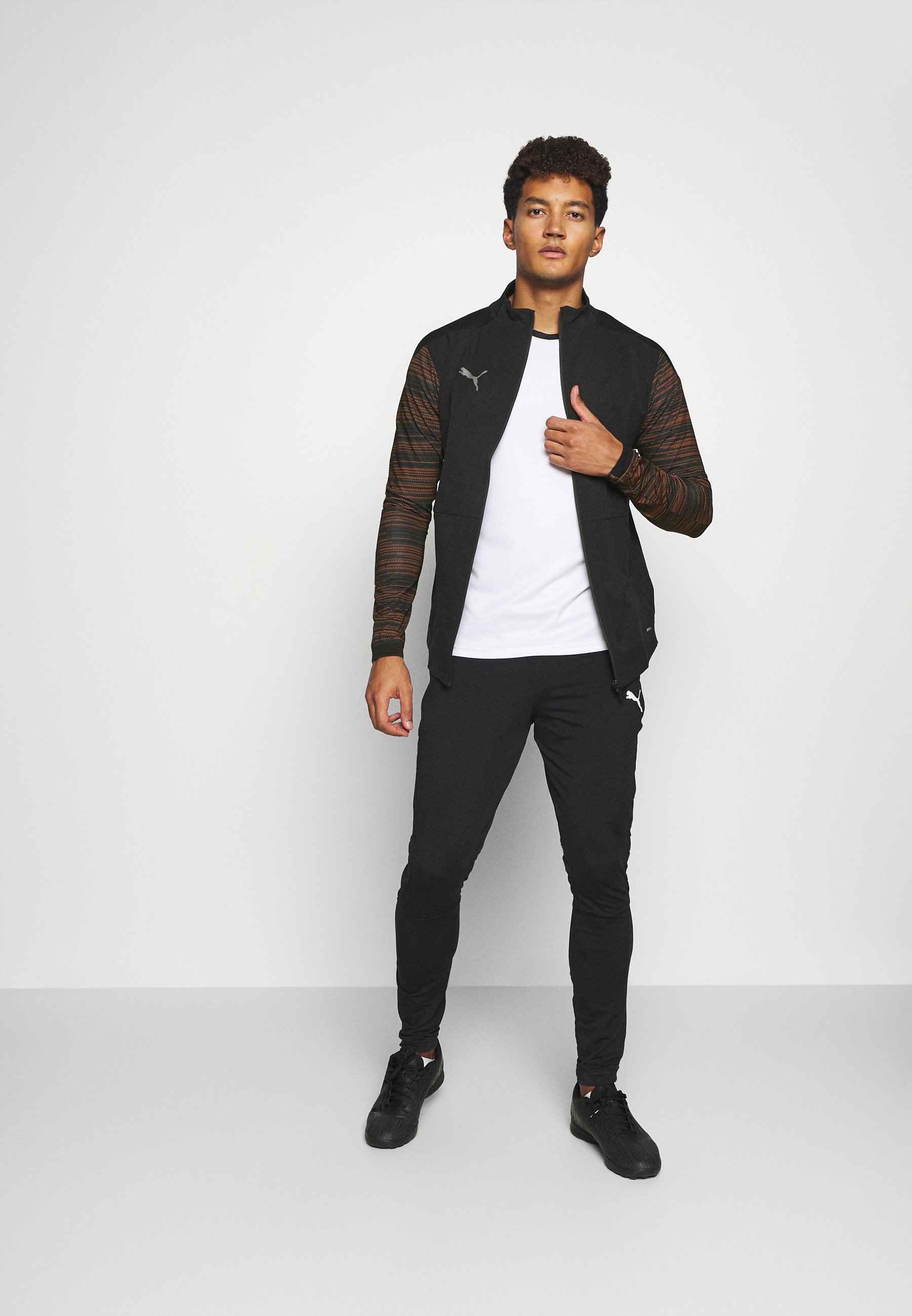 puma orange camo jacket