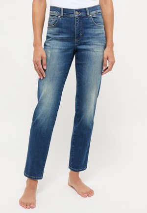 DARLEEN CROP  - Jeans a sigaretta - rauchblau