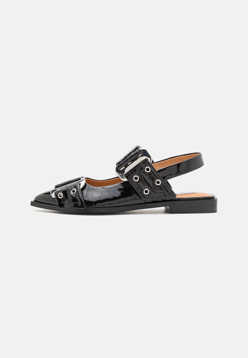 Steve Madden - GRAND AVE - Slingback ballet pumps - black, Enlarge