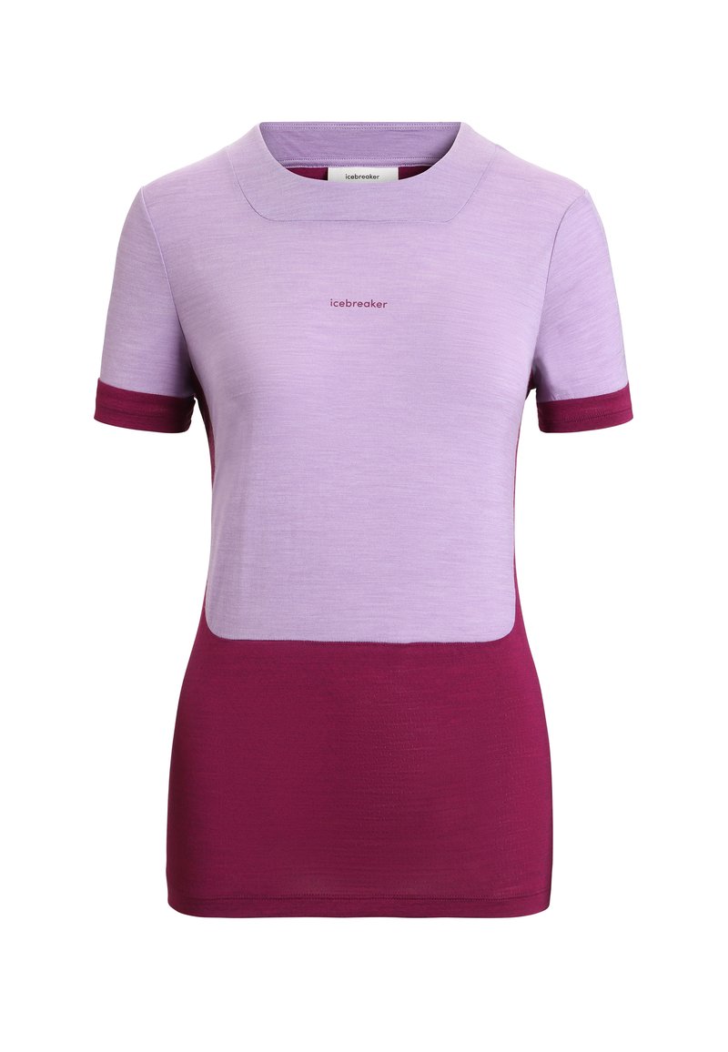 Icebreaker T-shirt basic paars