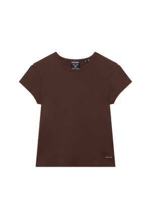 Superdry & Co, SUPERDRY - Camiseta básica - chestnut brown