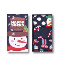 Happy Socks HOLIDAY UNISEX 3 PACK - Chaussettes - navy