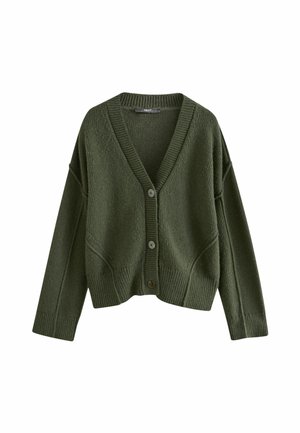 SOFT TOUCH SEAM DETAIL  - Kardigan - green khaki olive