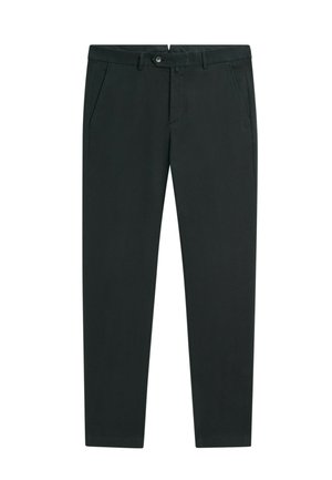 Massimo Dutti, SLIM FIT PANTS - Chino - mottled dark blue
