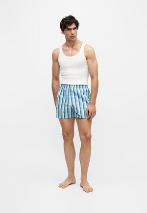 Hollister Co., PLAID REISSUE 2 PACK - Široké boxerky - red