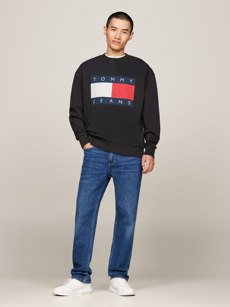 Knit Sweater Crew Neck Jumper Tommy Hilfiger Flag Sweater Tommy